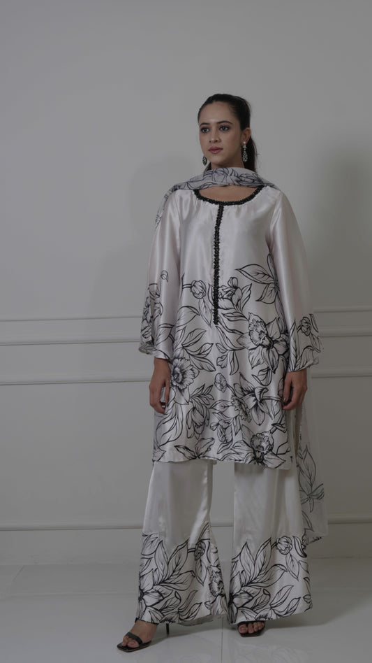 Black and white Co-ord set